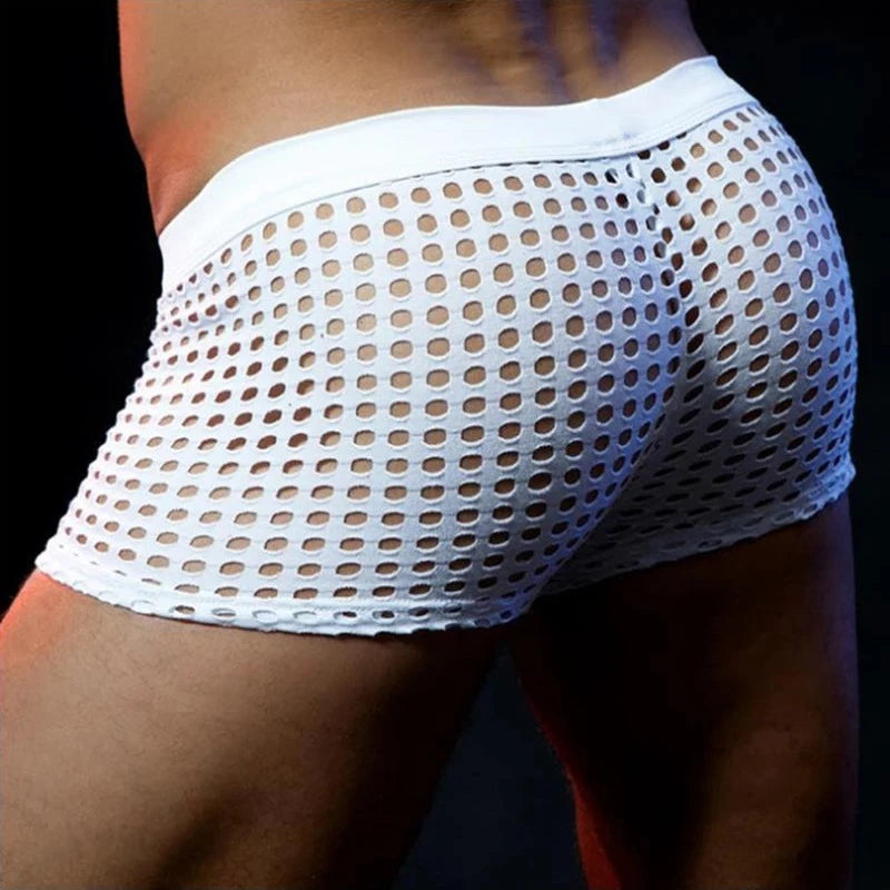 boxer sexy blanc homme