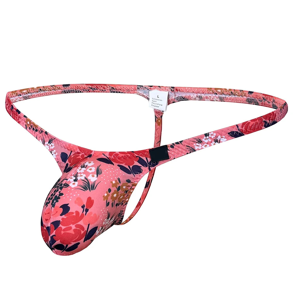 cache sexe floral homme