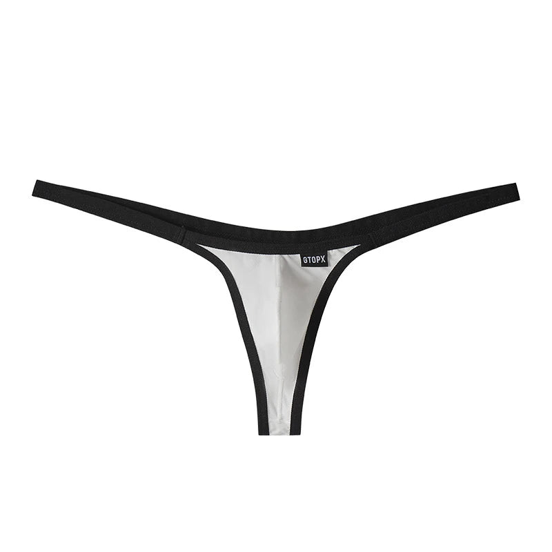 sous-vêtement sexy homme bikini blanc