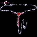 Bijou de Corps Sexy String & Heart - Vignette | LingerieSexy Shop