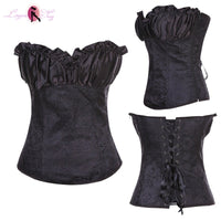 Thumbnail for corset femme noir