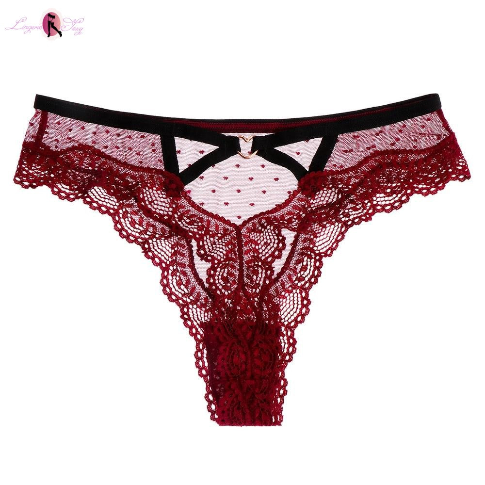 culotte pretty heart rouge