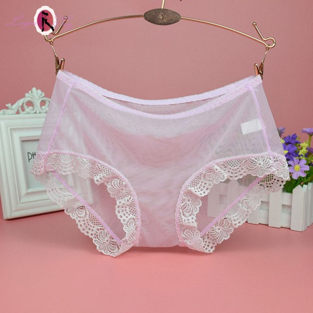 culotte sexy transparente et ultra fine blanche