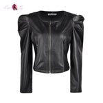 Blouson Sexy Cuir Femme - Vignette | LingerieSexy Shop