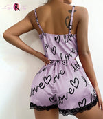 Pyjama Sexy Love & Heart - Vignette | LingerieSexy Shop